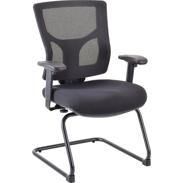 Lorell CHAIR, GUEST, PADDED SEAT, BLK LLR62009